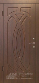 Дверь для загородного дома ДЧ №3 с отделкой МДФ ПВХ - фото №2